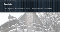 Desktop Screenshot of inglebylodge.com